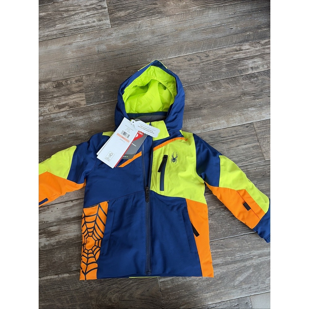 Spyder Mini Leader Insulated Ski Snow Jacket Room 2 Grow Size 2 2t Toddler $159‎